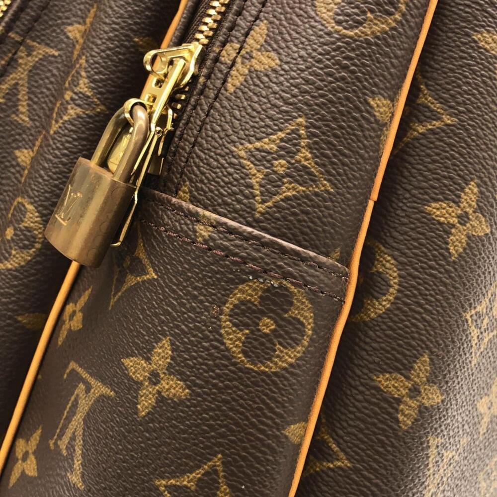 LOUIS VUITTON Authentic Brown Monogram Boston Bag - Picture 4 of 9